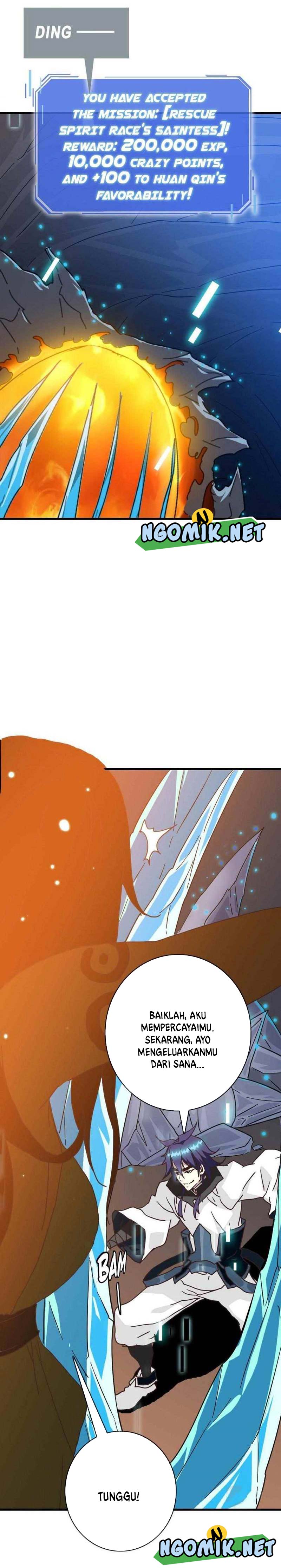 Crazy Leveling System Chapter 63 Bahasa Indonesia