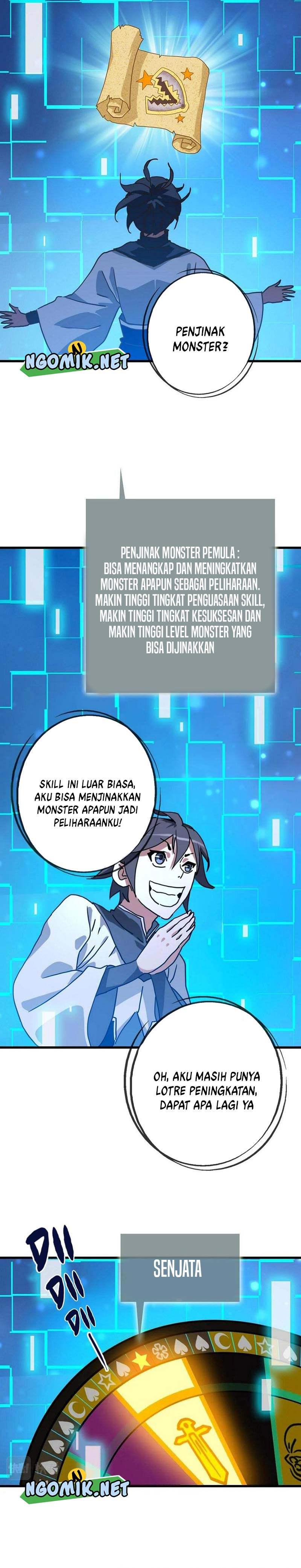 Crazy Leveling System Chapter 100 Bahasa Indonesia