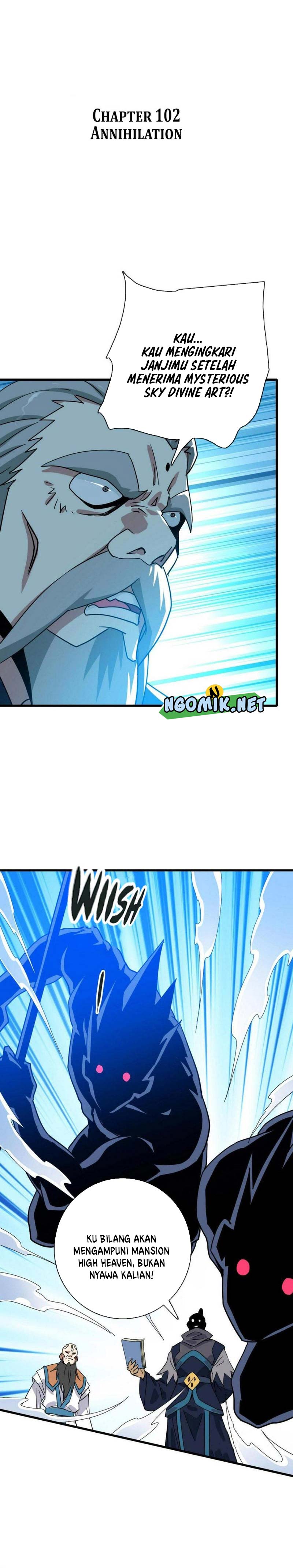 Crazy Leveling System Chapter 102 Bahasa Indonesia