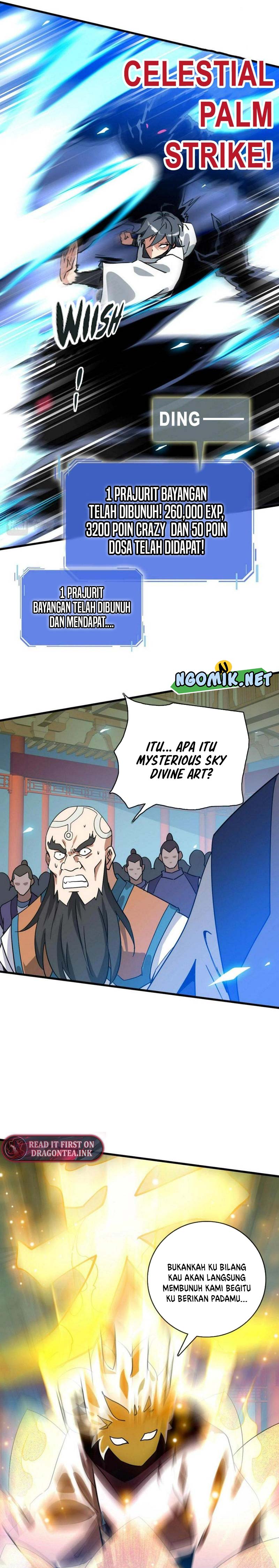 Crazy Leveling System Chapter 102 Bahasa Indonesia