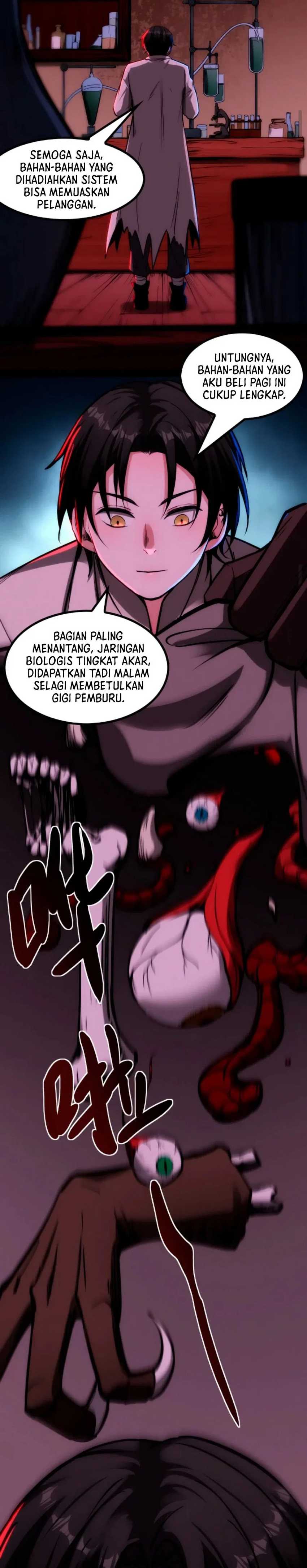 Creepy Pharmacist: All My Patients Are Horrific Chapter 49 Bahasa Indonesia