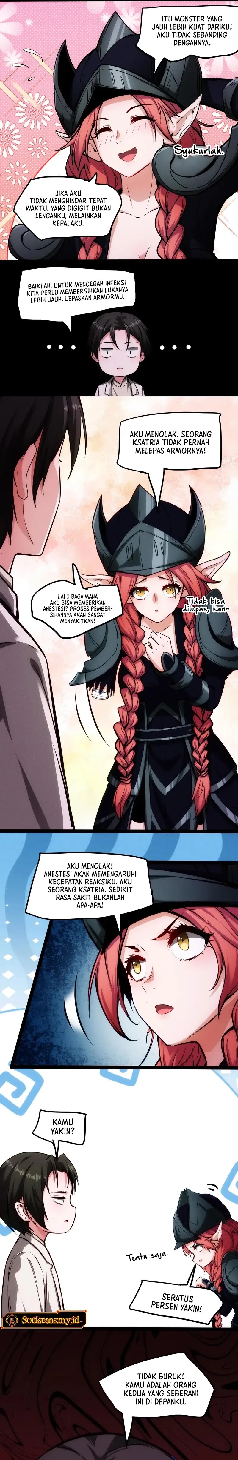 Creepy Pharmacist: All My Patients Are Horrific Chapter 82 Bahasa Indonesia