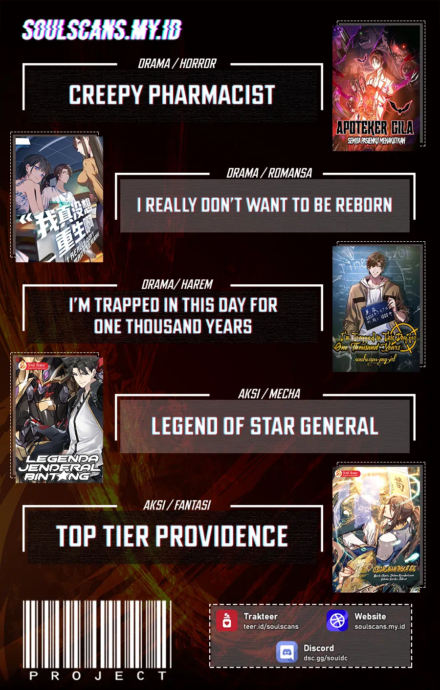 Creepy Pharmacist: All My Patients Are Horrific Chapter 82 Bahasa Indonesia