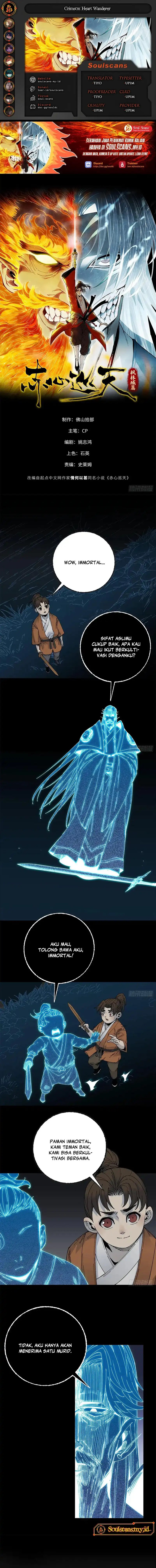 Crimson Heart Wanderer Chapter 11 Bahasa Indonesia