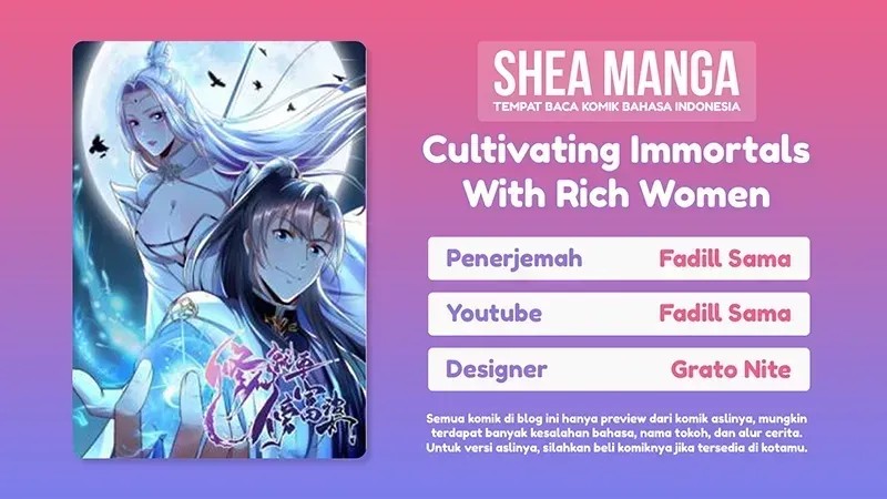 Cultivating Immortals With Rich Women Chapter 69 Bahasa Indonesia