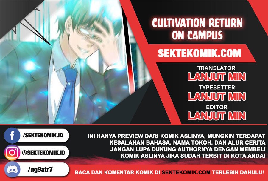 Cultivation Return on Campus chapter 274