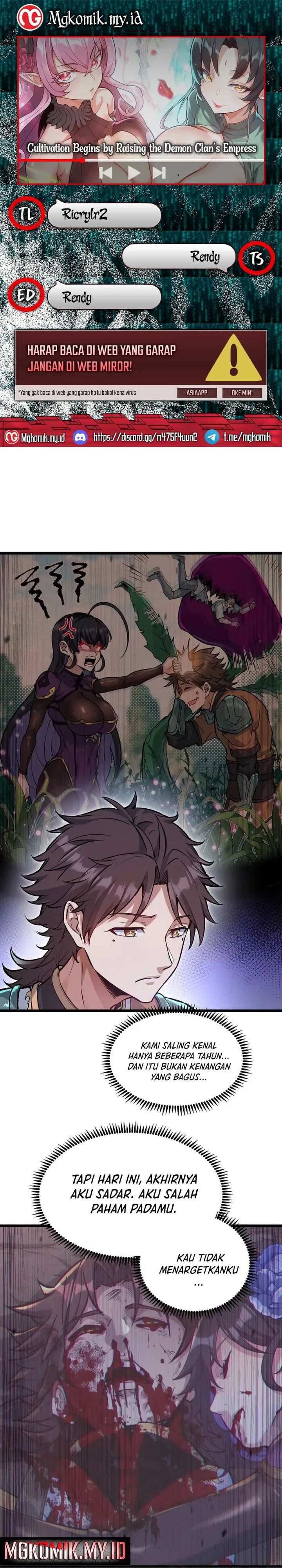 Cultivation Begins by Raising the Demon Clan’s Empress Chapter 05 Bahasa Indonesia