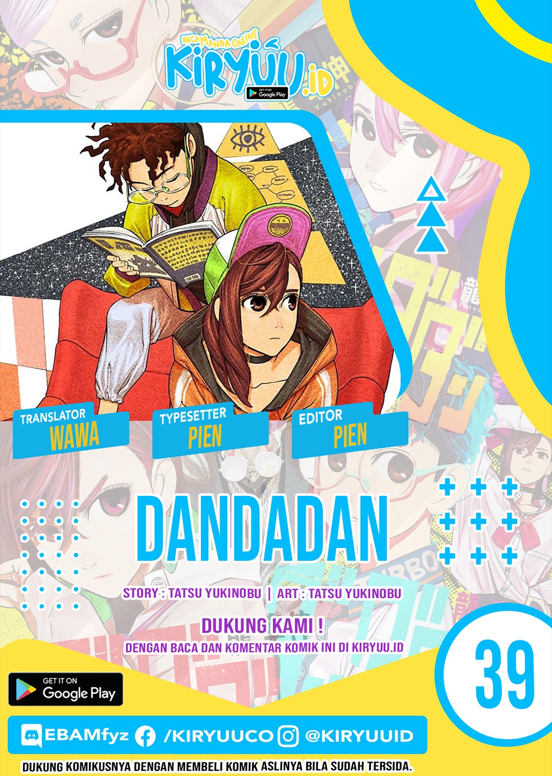 DANDADAN Chapter 39 Bahasa Indonesia