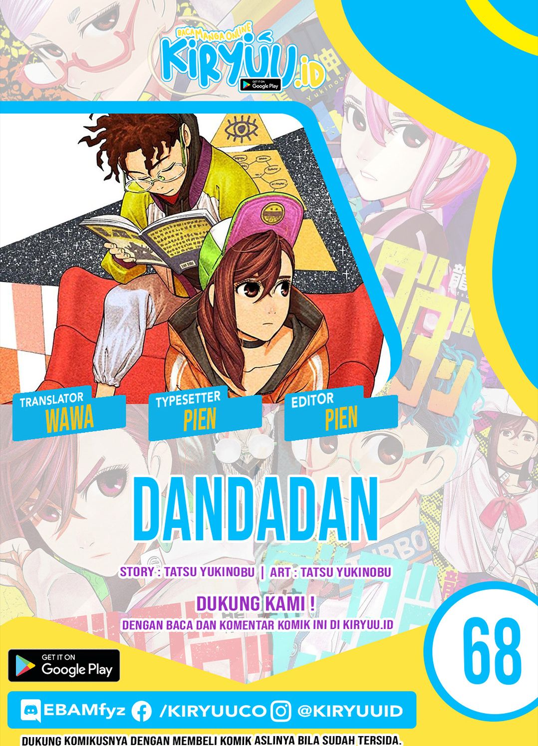 DANDADAN Chapter 68 Bahasa Indonesia
