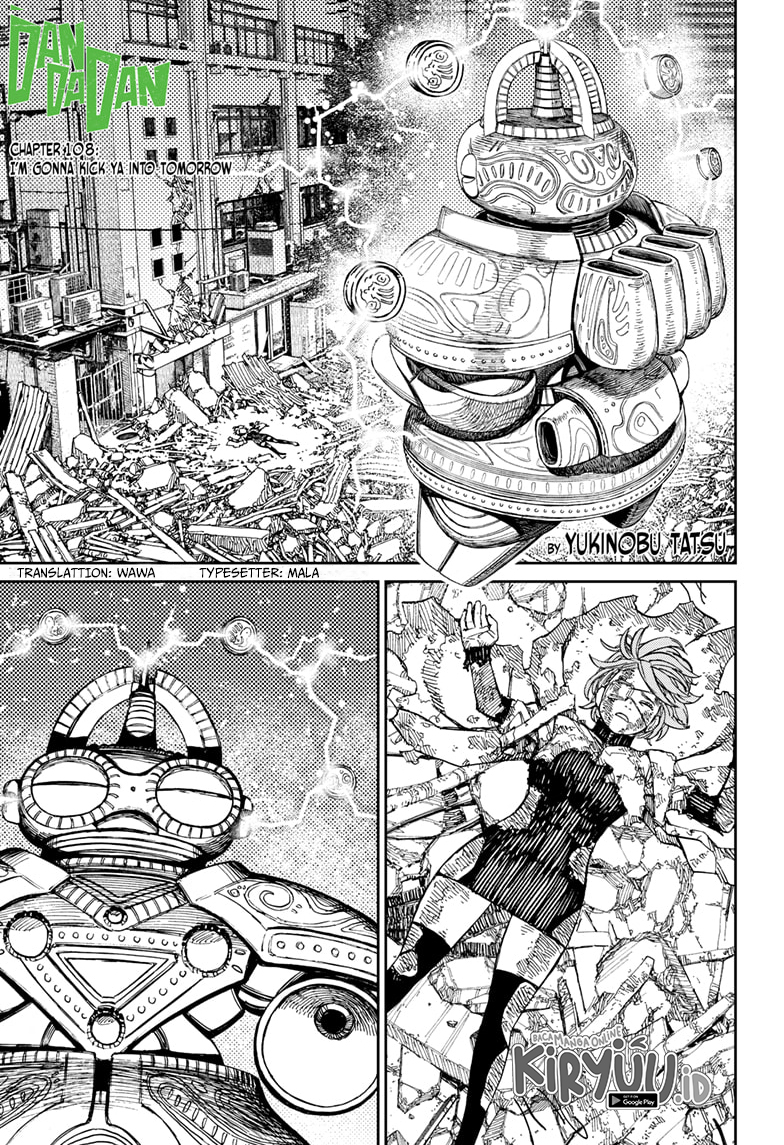 DANDADAN Chapter 108 Bahasa Indonesia