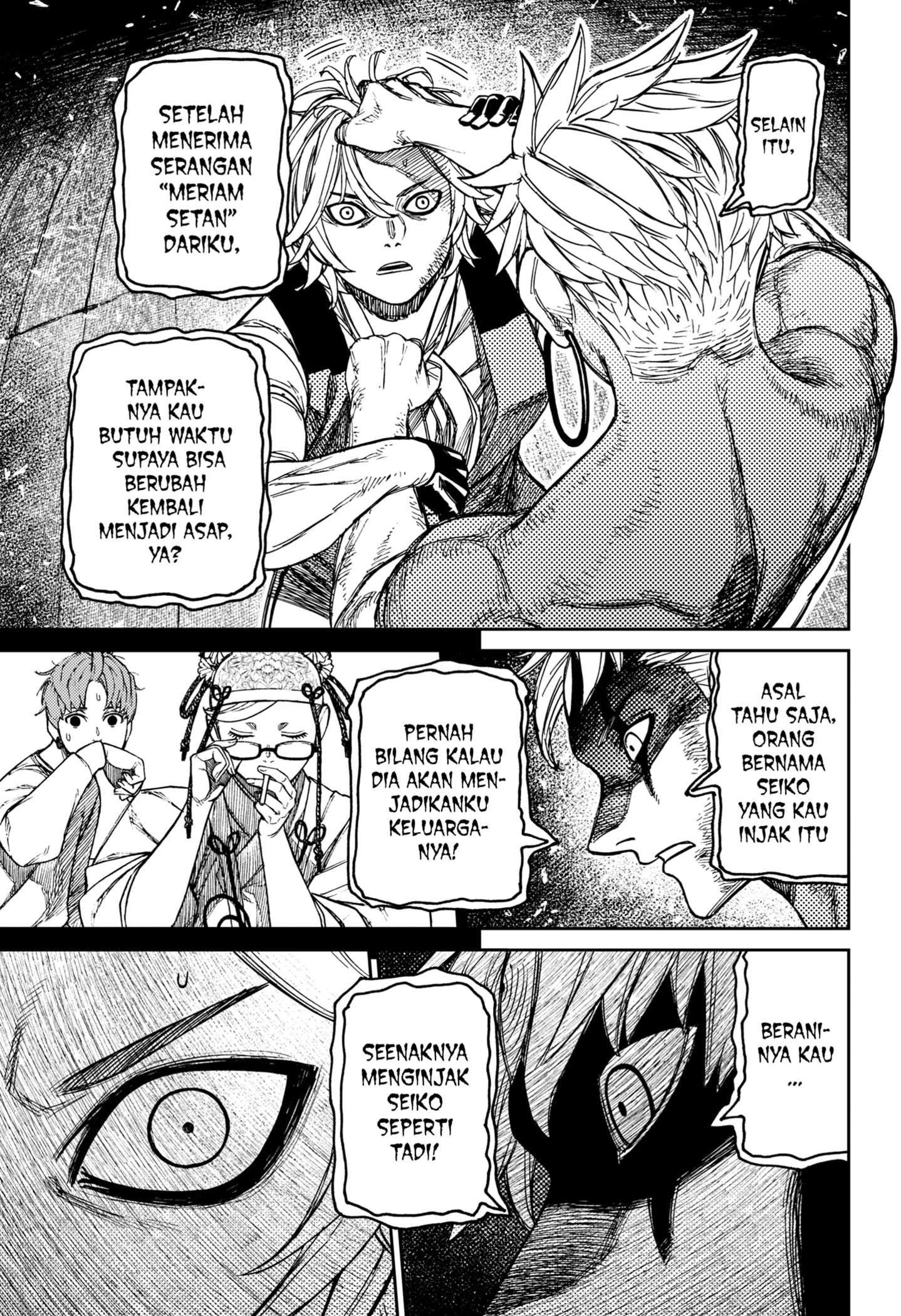 DANDADAN Chapter 206 Bahasa Indonesia