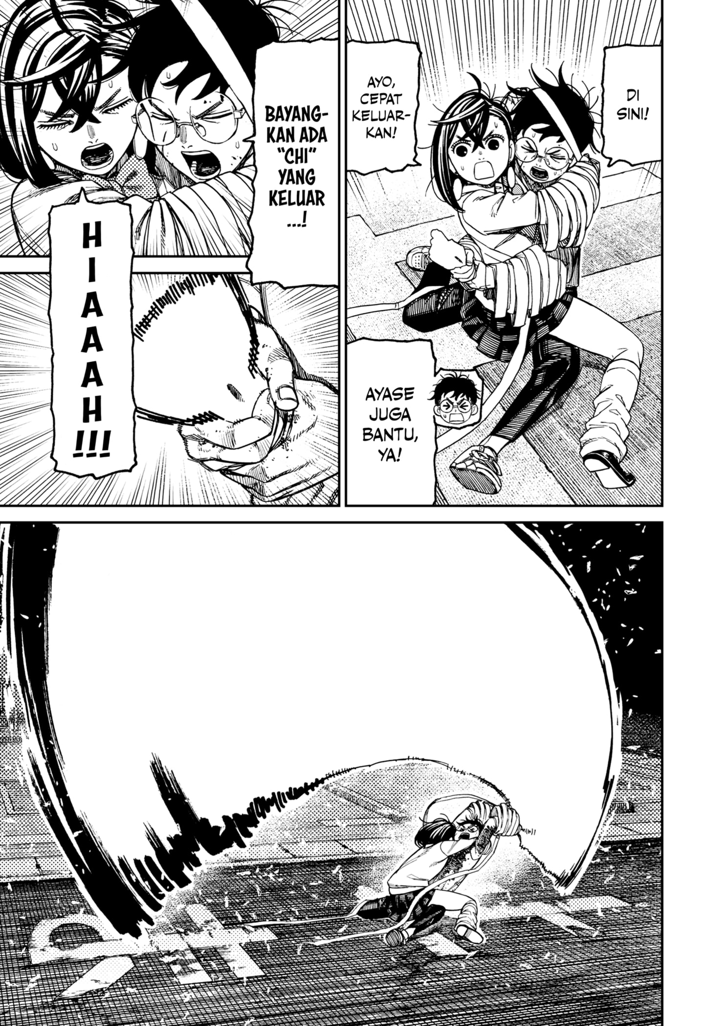 DANDADAN Chapter 219 Bahasa Indonesia