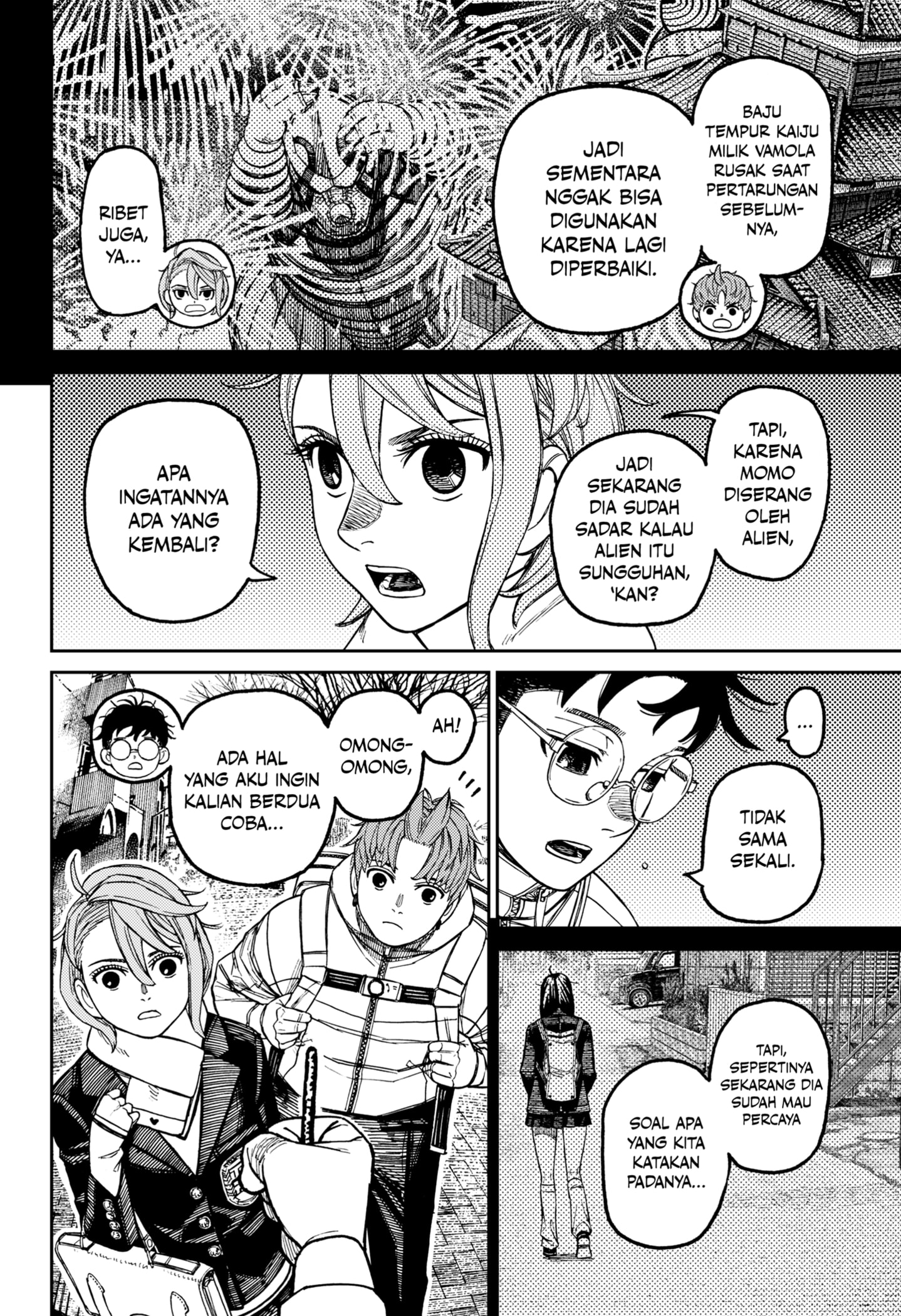 DANDADAN Chapter 221 Bahasa Indonesia