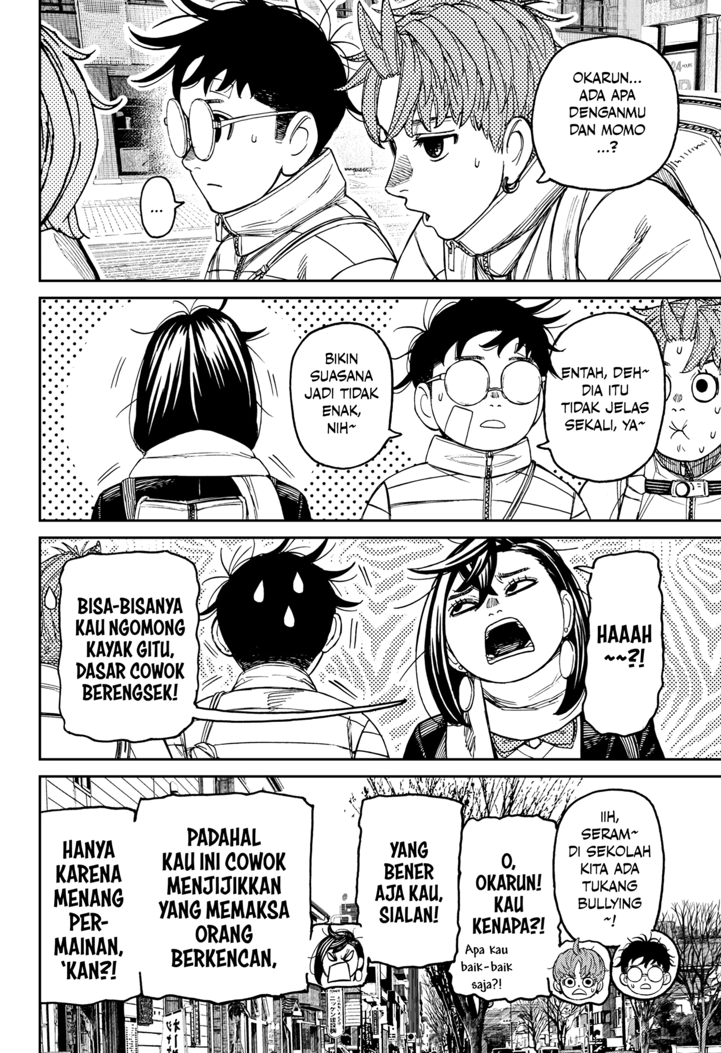 DANDADAN Chapter 221 Bahasa Indonesia