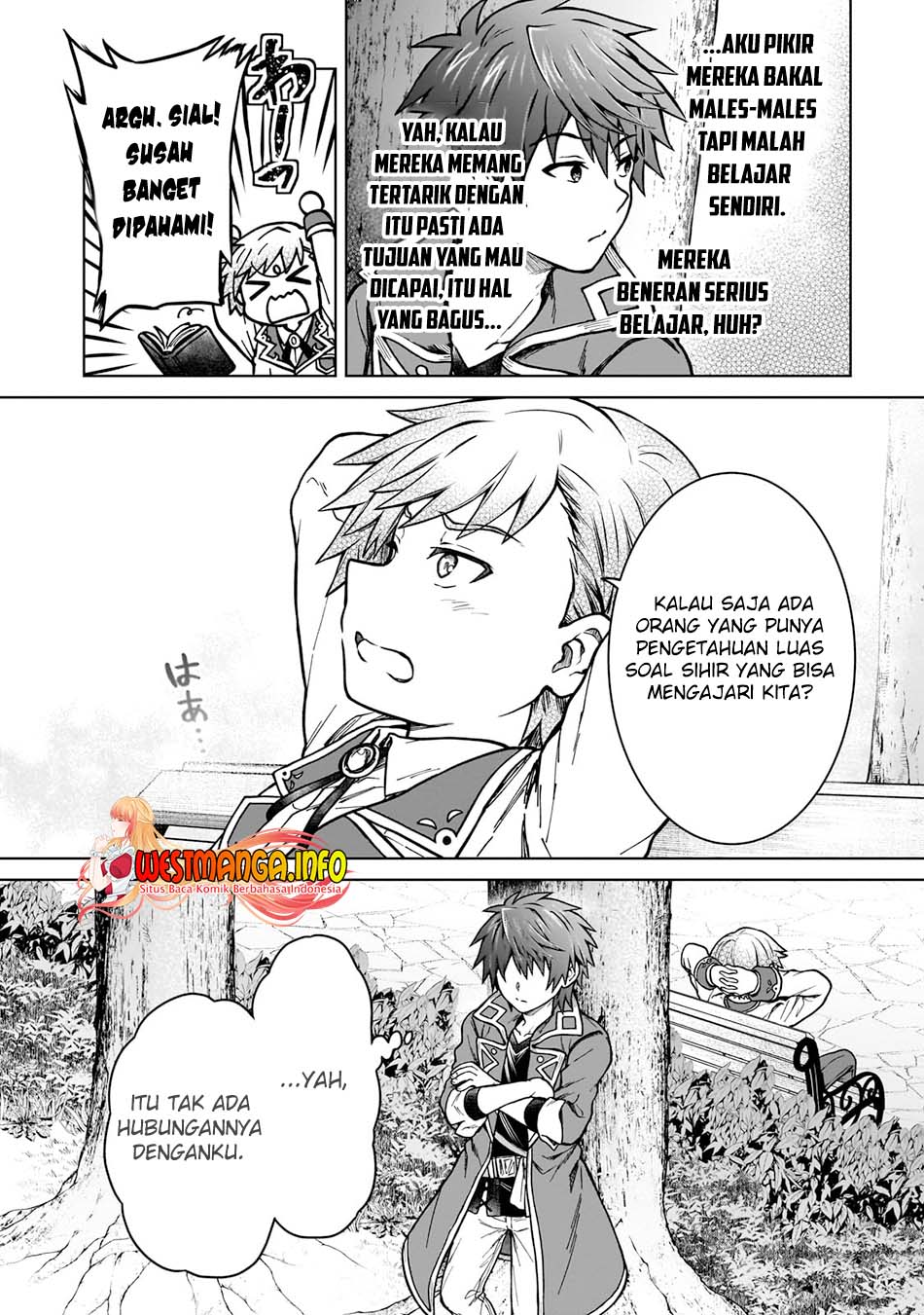 D Rank Adventurer Invited By A Brave Party, And The Stalking Princess Chapter 16 Bahasa Indonesia