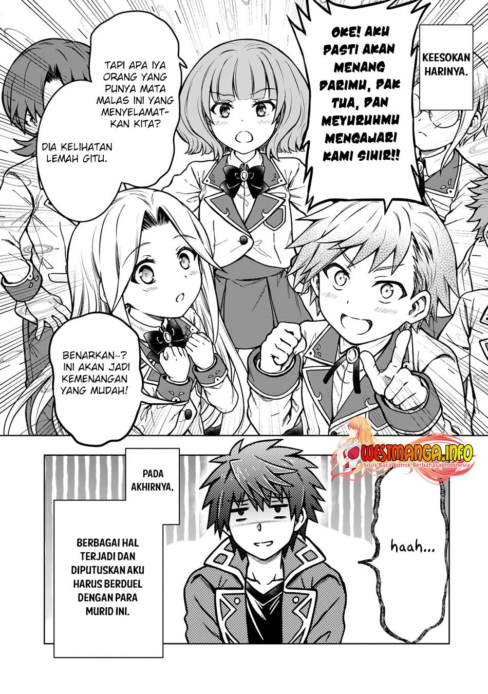 D Rank Adventurer Invited By A Brave Party, And The Stalking Princess Chapter 16 Bahasa Indonesia