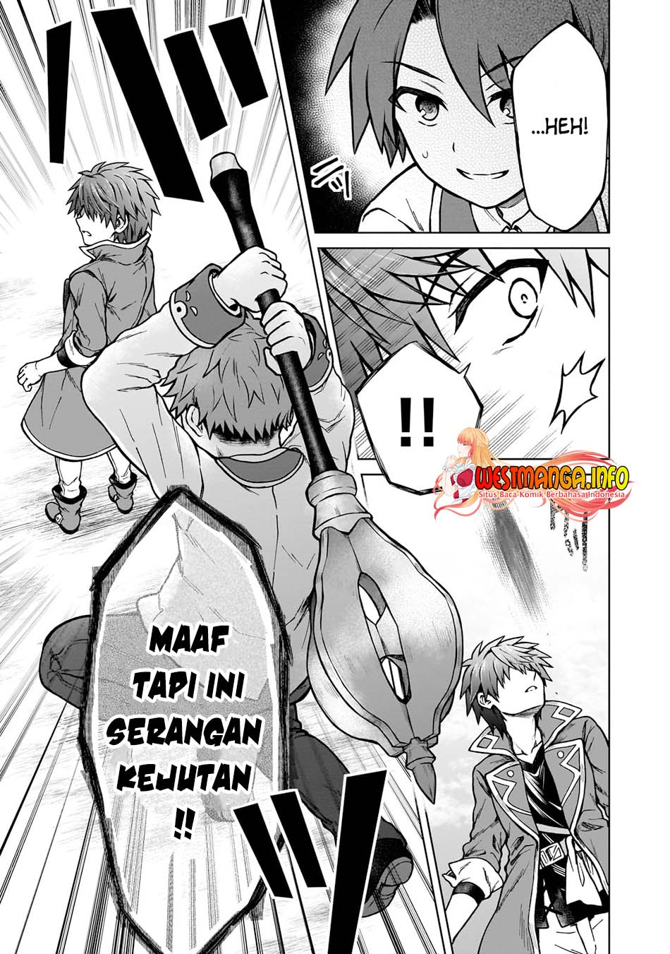 D Rank Adventurer Invited By A Brave Party, And The Stalking Princess Chapter 16 Bahasa Indonesia