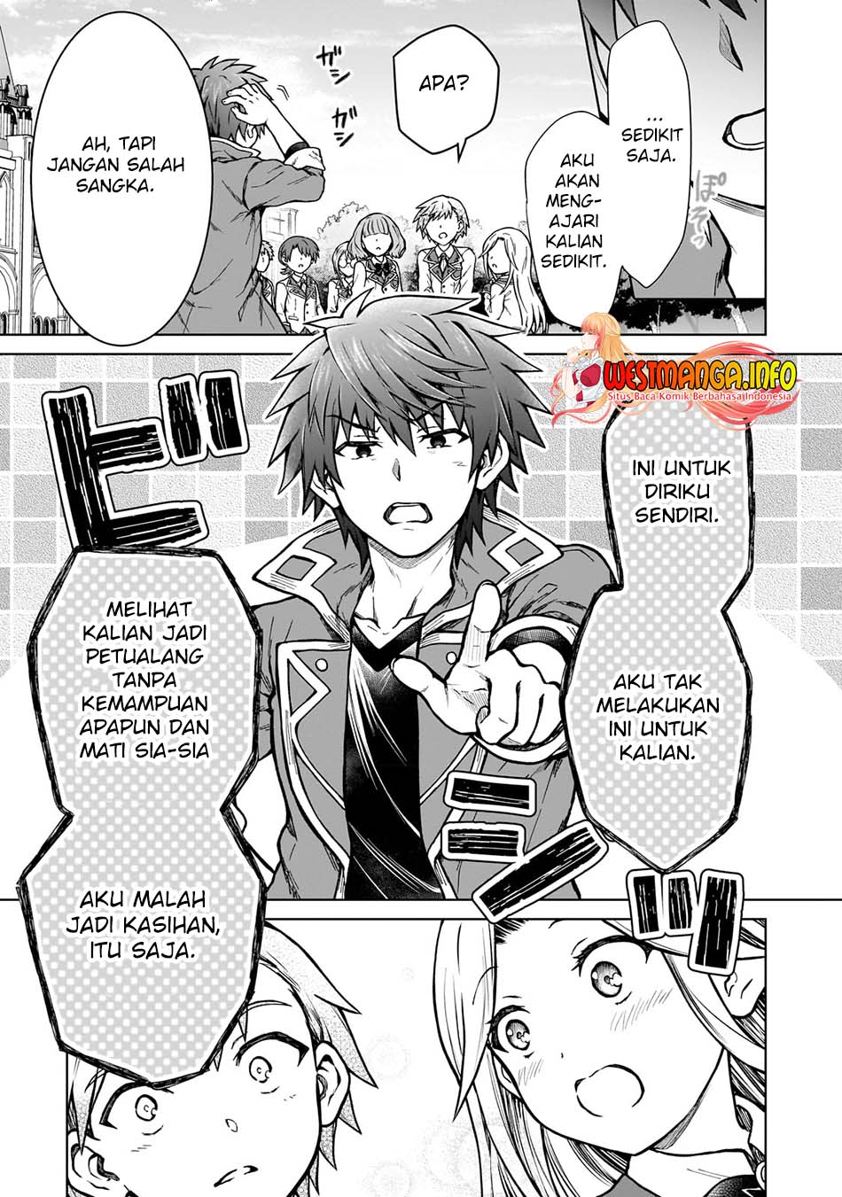 D Rank Adventurer Invited By A Brave Party, And The Stalking Princess Chapter 16 Bahasa Indonesia
