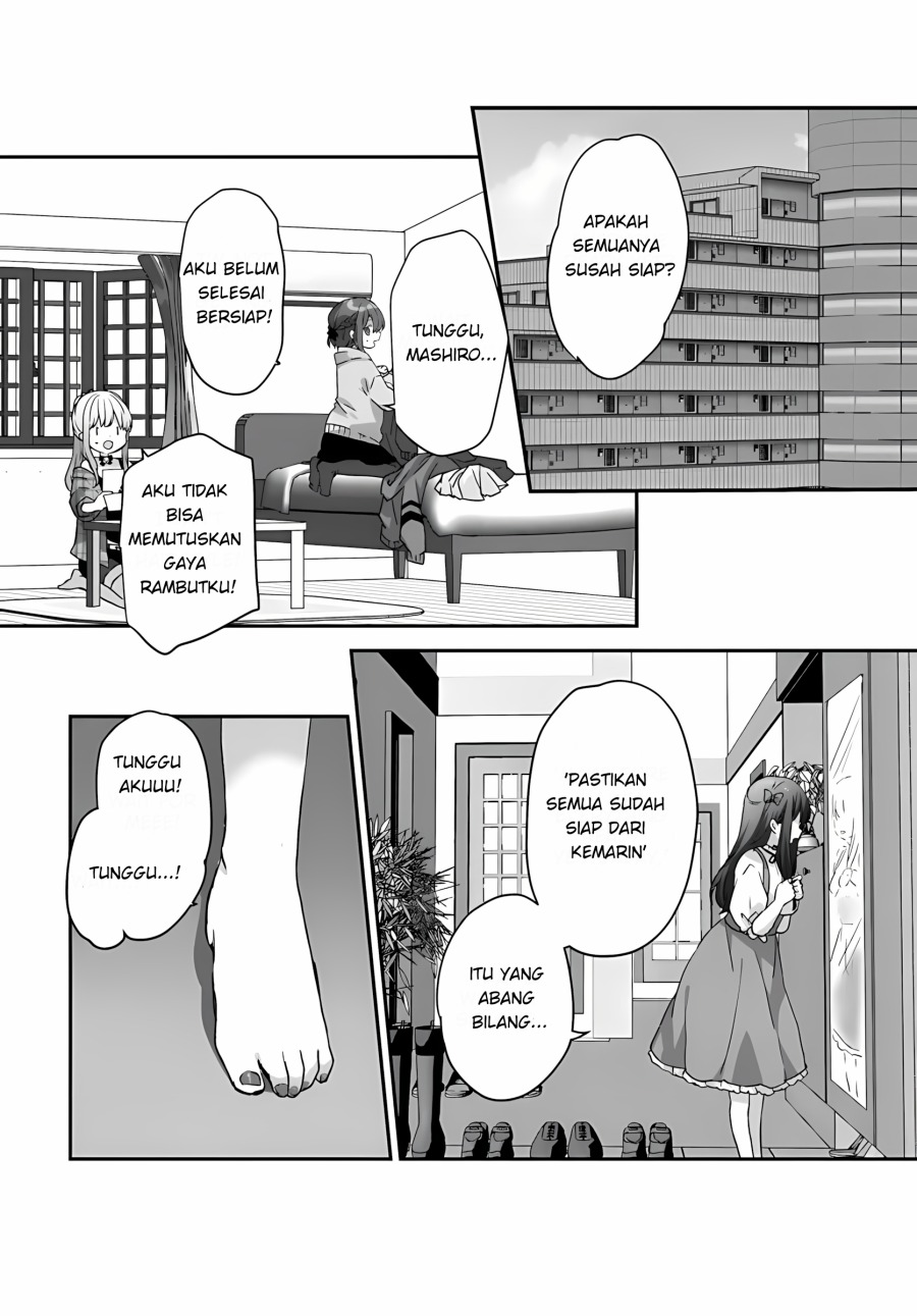 Daigaku Nyuugakuji Kara Uwasa Sareteita Bishoujo San Shimai, Ikiwakareteita Gimai Datta. chapter 2