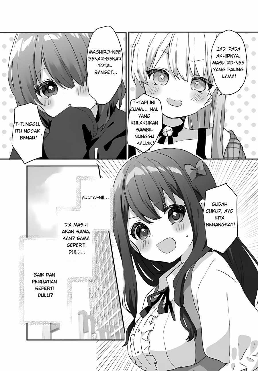 Daigaku Nyuugakuji Kara Uwasa Sareteita Bishoujo San Shimai, Ikiwakareteita Gimai Datta. chapter 2