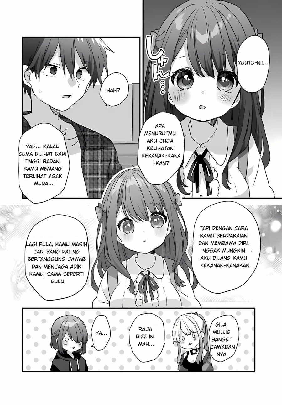 Daigaku Nyuugakuji Kara Uwasa Sareteita Bishoujo San Shimai, Ikiwakareteita Gimai Datta. chapter 2