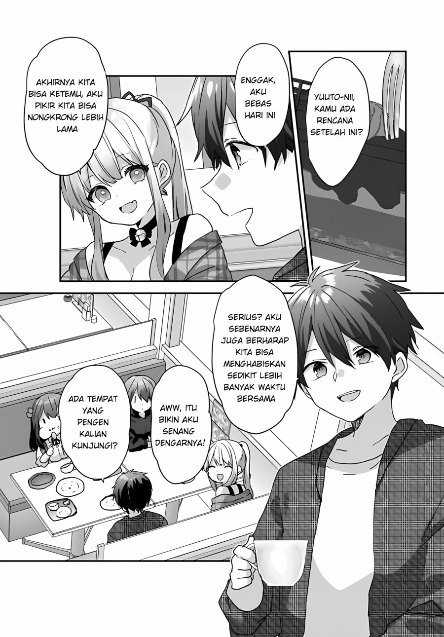 Daigaku Nyuugakuji Kara Uwasa Sareteita Bishoujo San Shimai, Ikiwakareteita Gimai Datta. chapter 2