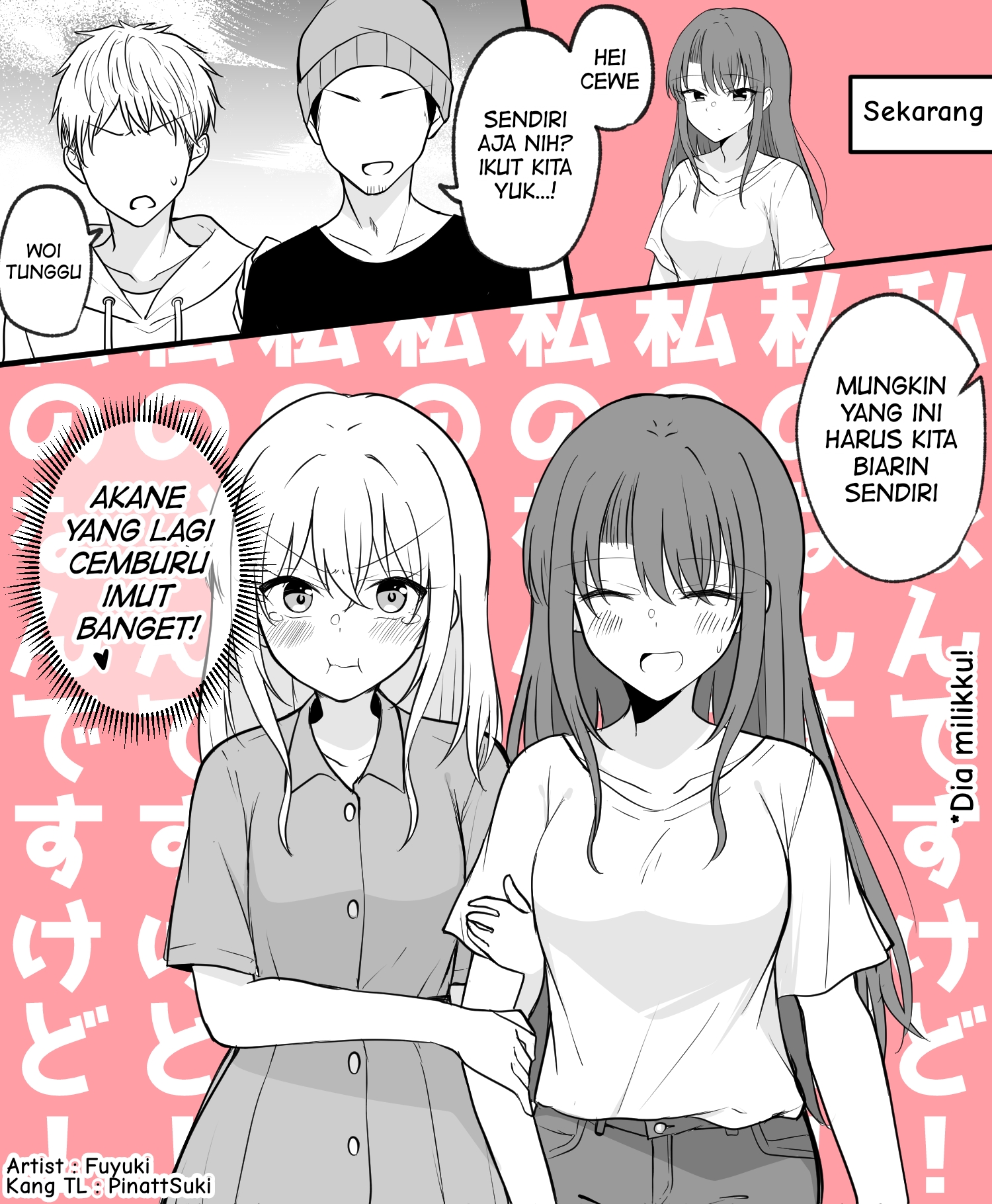 Daily Life of a Couple in Which the Boyfriend Became a Girl One Day Chapter 03 Bahasa Indonesia