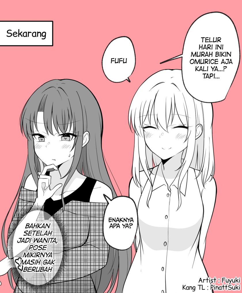 Daily Life of a Couple in Which the Boyfriend Became a Girl One Day chapter 12