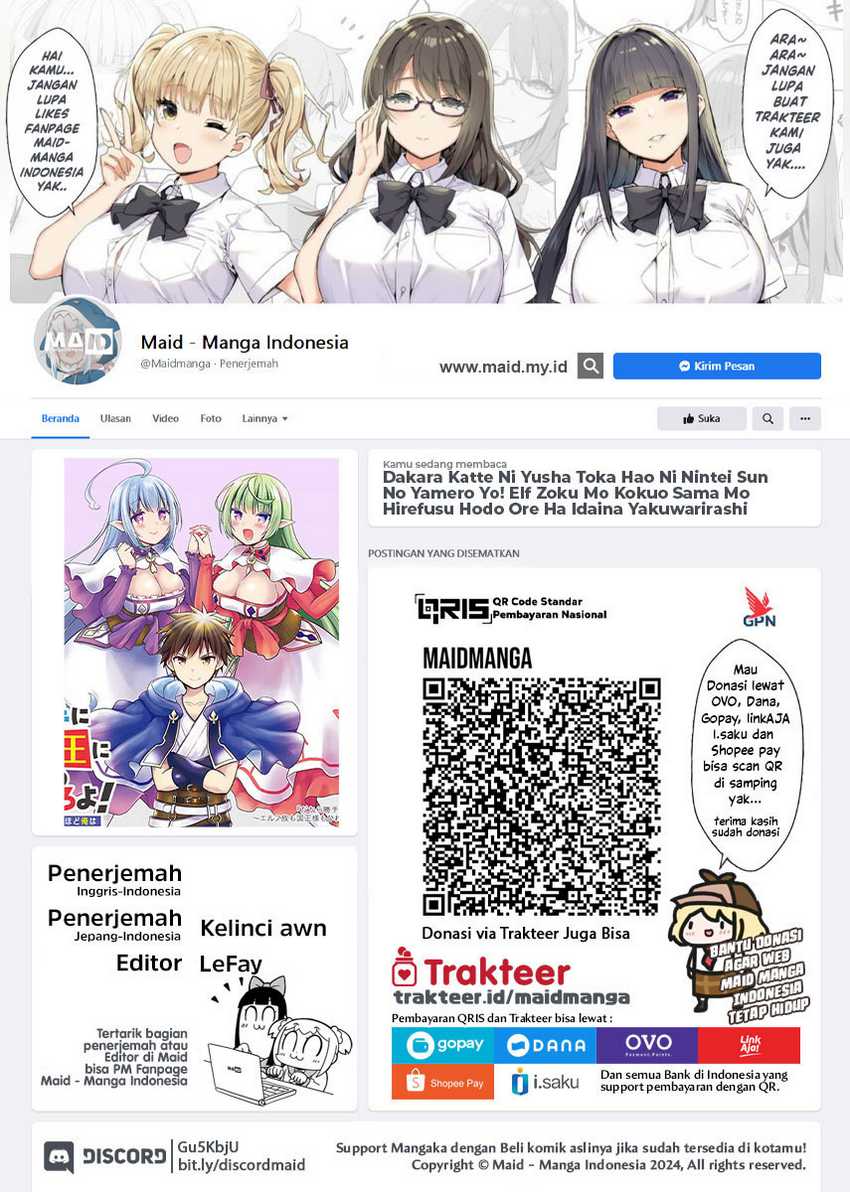 Dakara Katte Ni Yusha Toka Hao Ni Nintei Sun No Yamero Yo! Chapter 03 Bahasa Indonesia