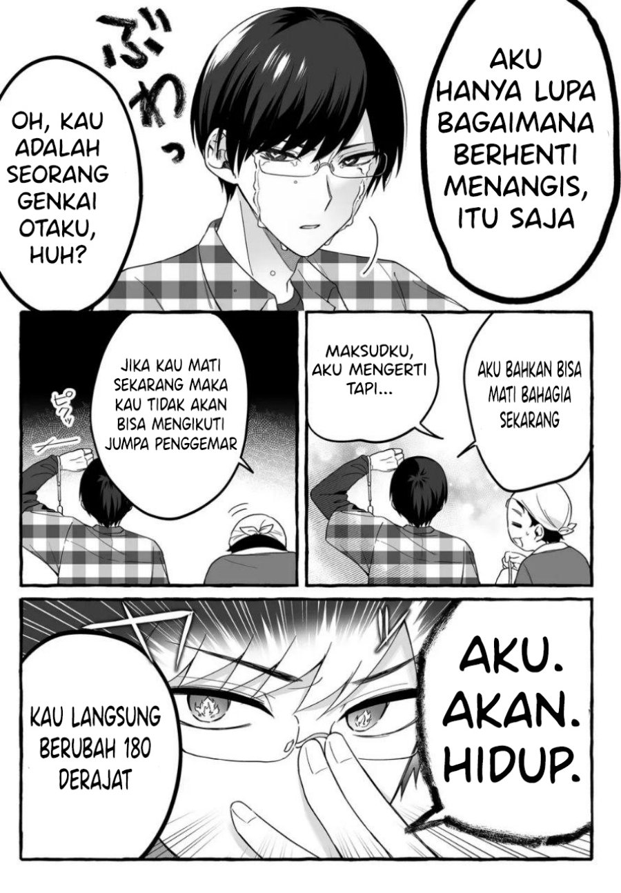 Damedol to Sekai ni Hitori Dake no Fan (Serialization) chapter 2