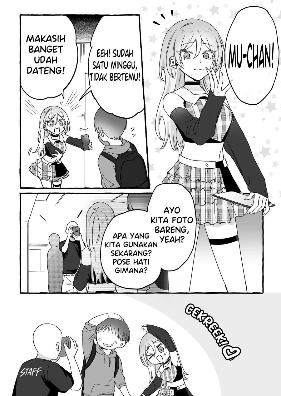 Damedol to Sekai ni Hitori Dake no Fan (Serialization) chapter 14