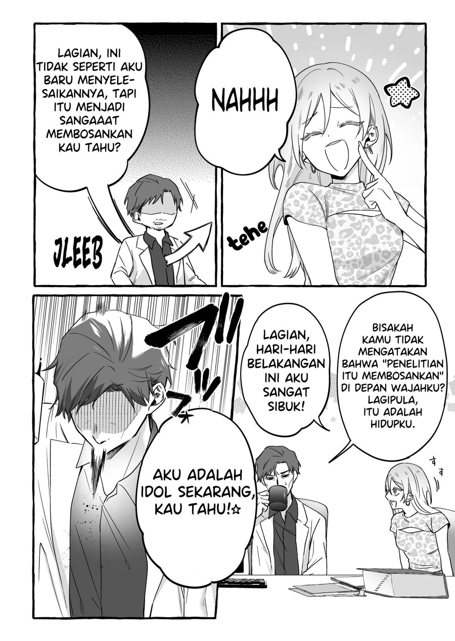 Damedol to Sekai ni Hitori Dake no Fan (Serialization) chapter 14