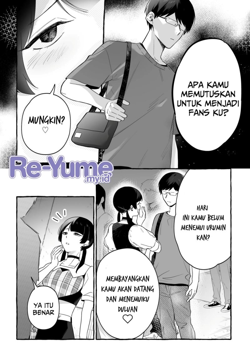 Damedol to Sekai ni Hitori Dake no Fan (Serialization) chapter 18