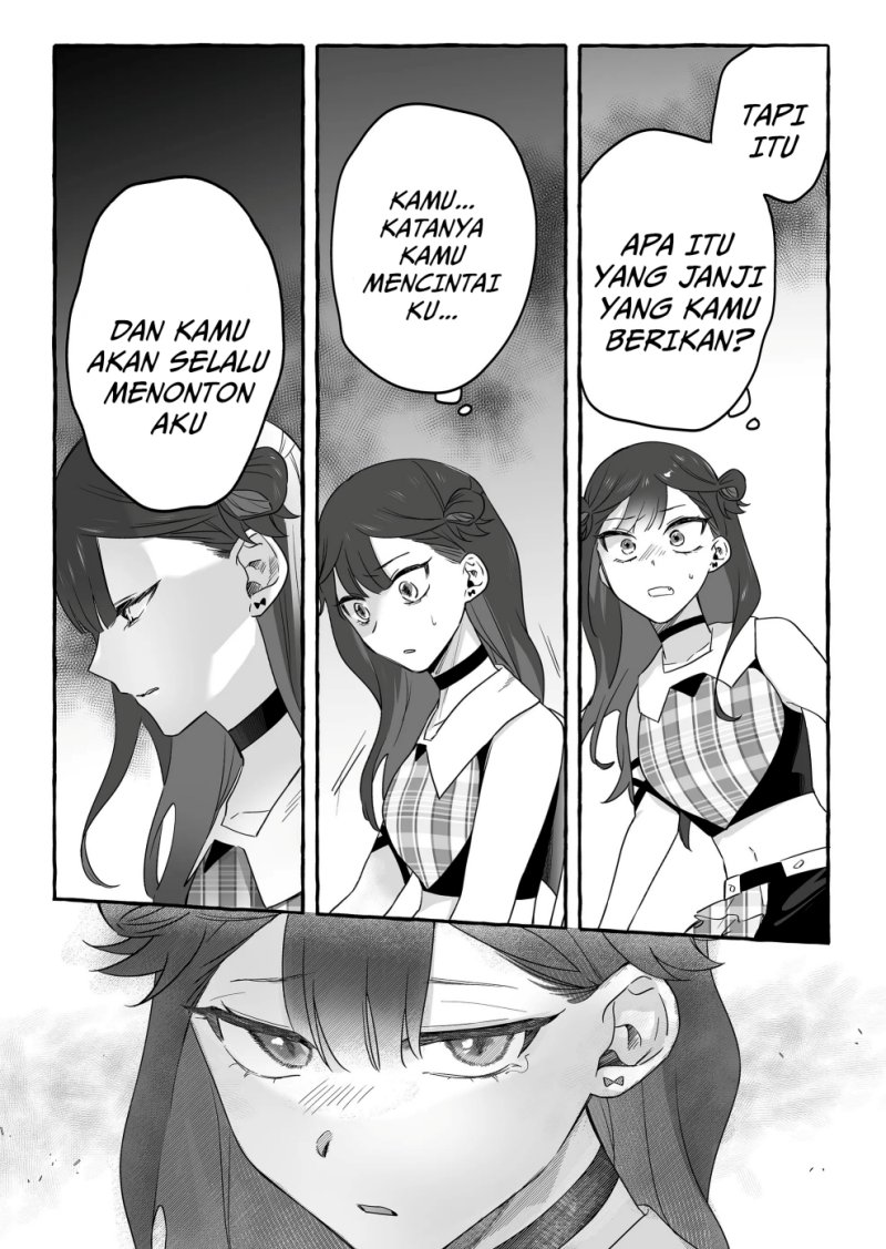 Damedol to Sekai ni Hitori Dake no Fan (Serialization) chapter 18