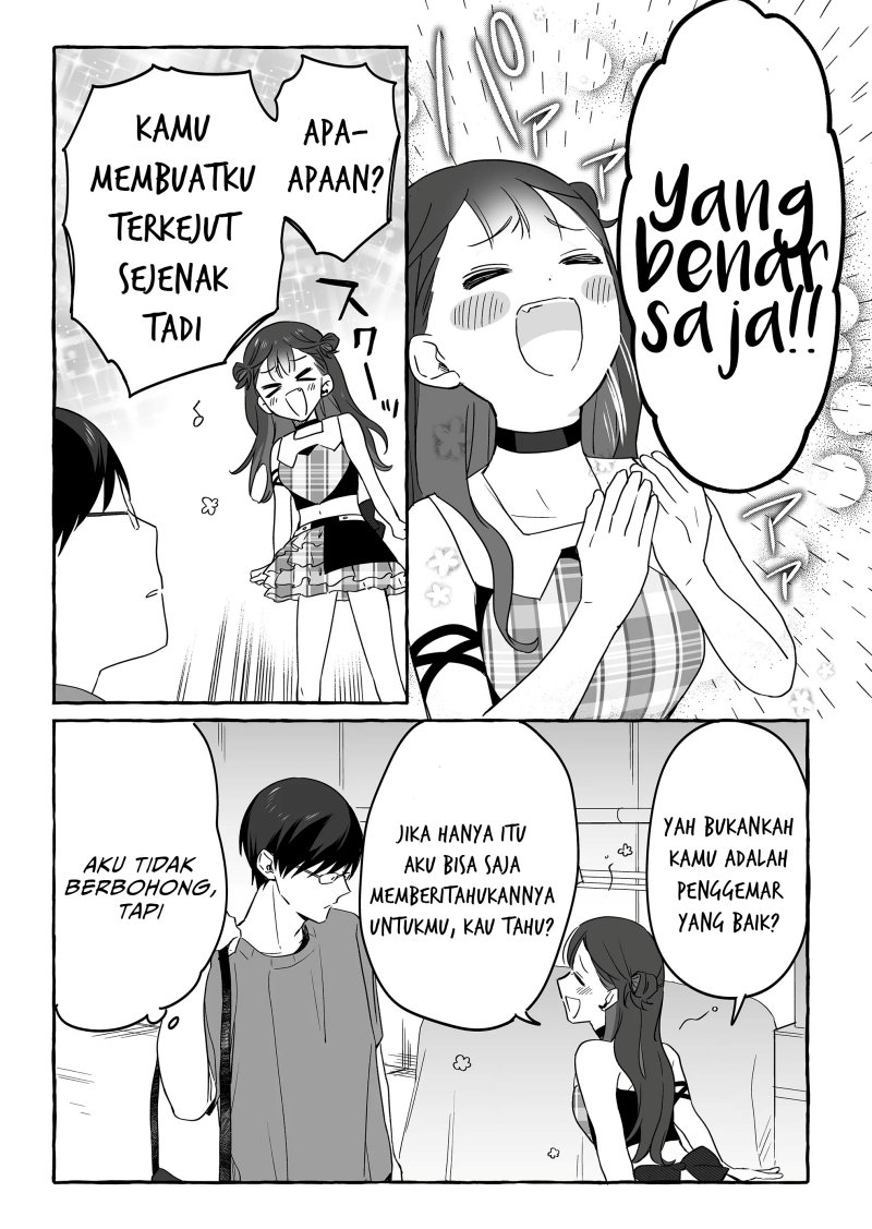 Damedol to Sekai ni Hitori Dake no Fan (Serialization) chapter 19