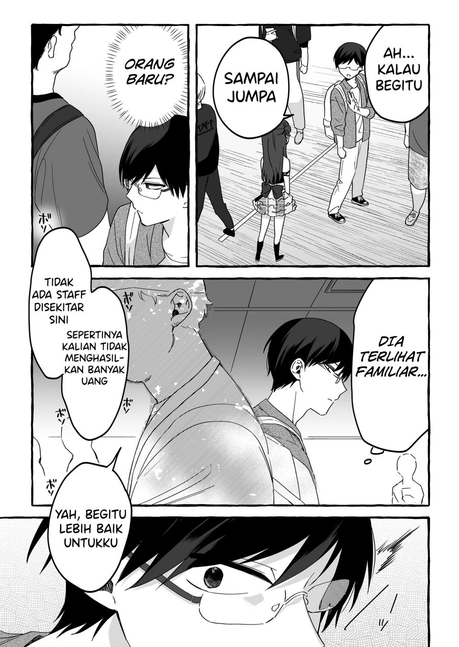 Damedol to Sekai ni Hitori Dake no Fan (Serialization) Chapter 09 bahasa Indonesia