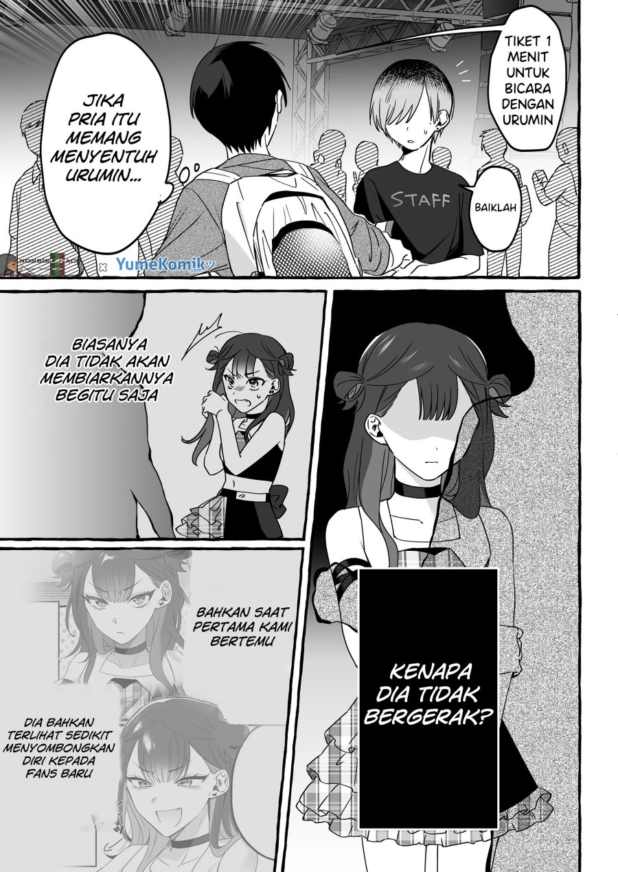 Damedol to Sekai ni Hitori Dake no Fan (Serialization) Chapter 09 bahasa Indonesia