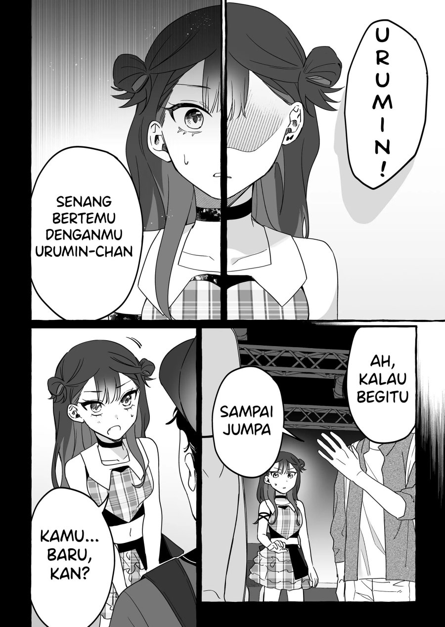 Damedol to Sekai ni Hitori Dake no Fan (Serialization) Chapter 09 bahasa Indonesia