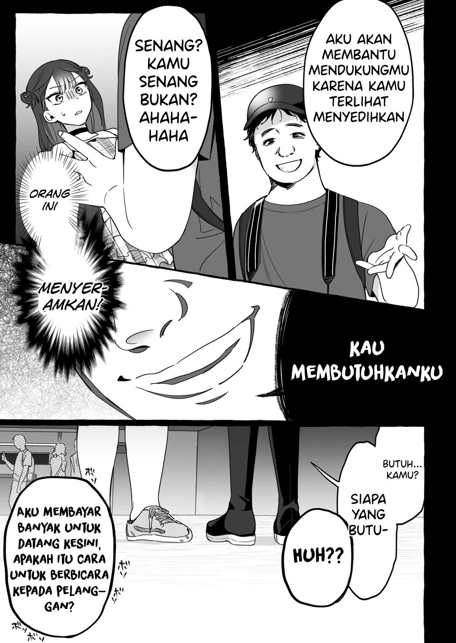 Damedol to Sekai ni Hitori Dake no Fan (Serialization) Chapter 09 bahasa Indonesia