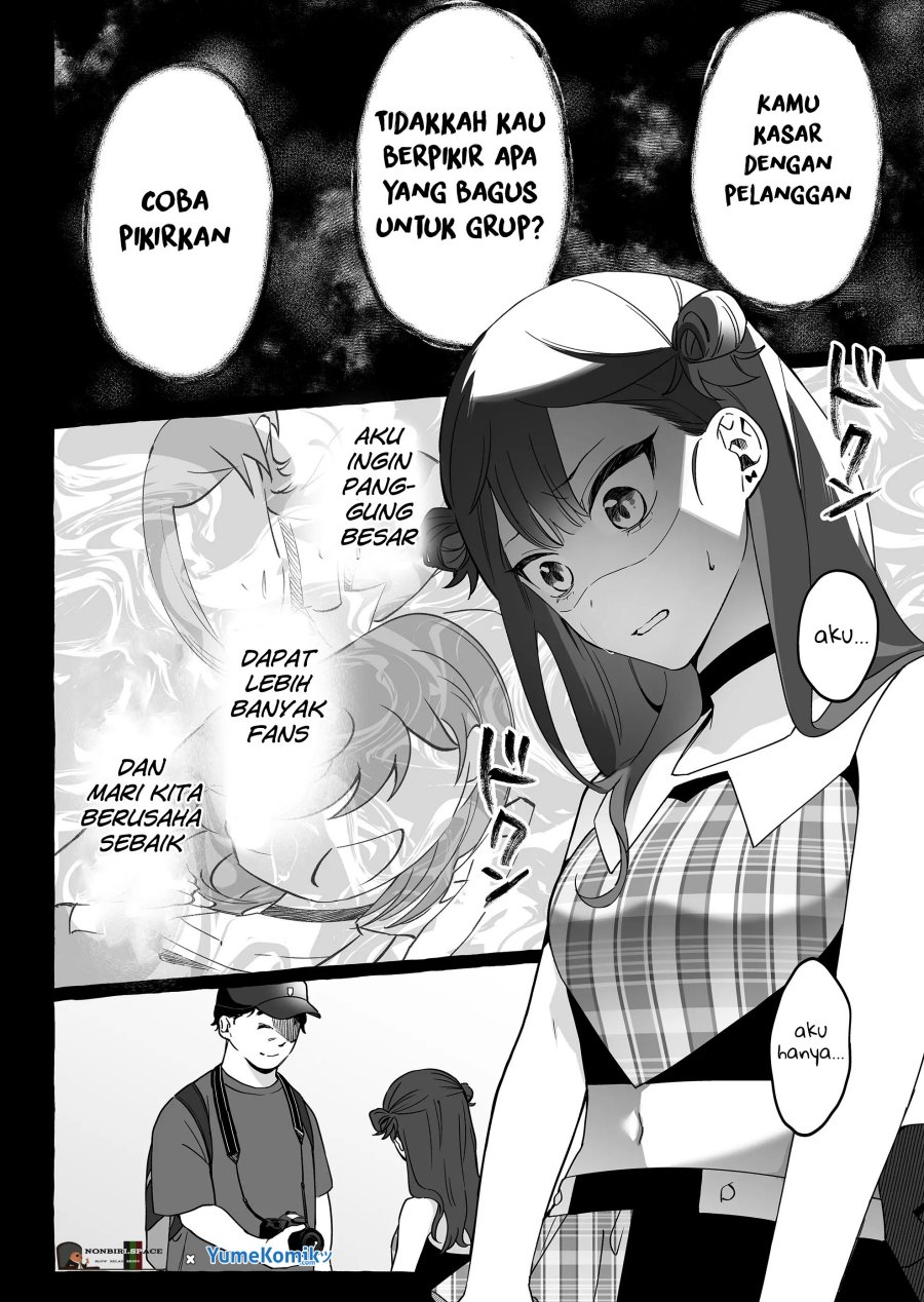 Damedol to Sekai ni Hitori Dake no Fan (Serialization) Chapter 09 bahasa Indonesia