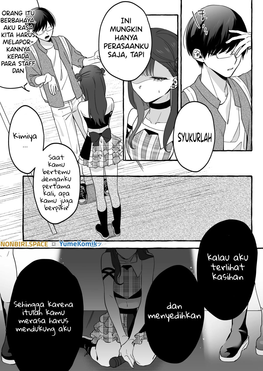 Damedol to Sekai ni Hitori Dake no Fan (Serialization) Chapter 09 bahasa Indonesia