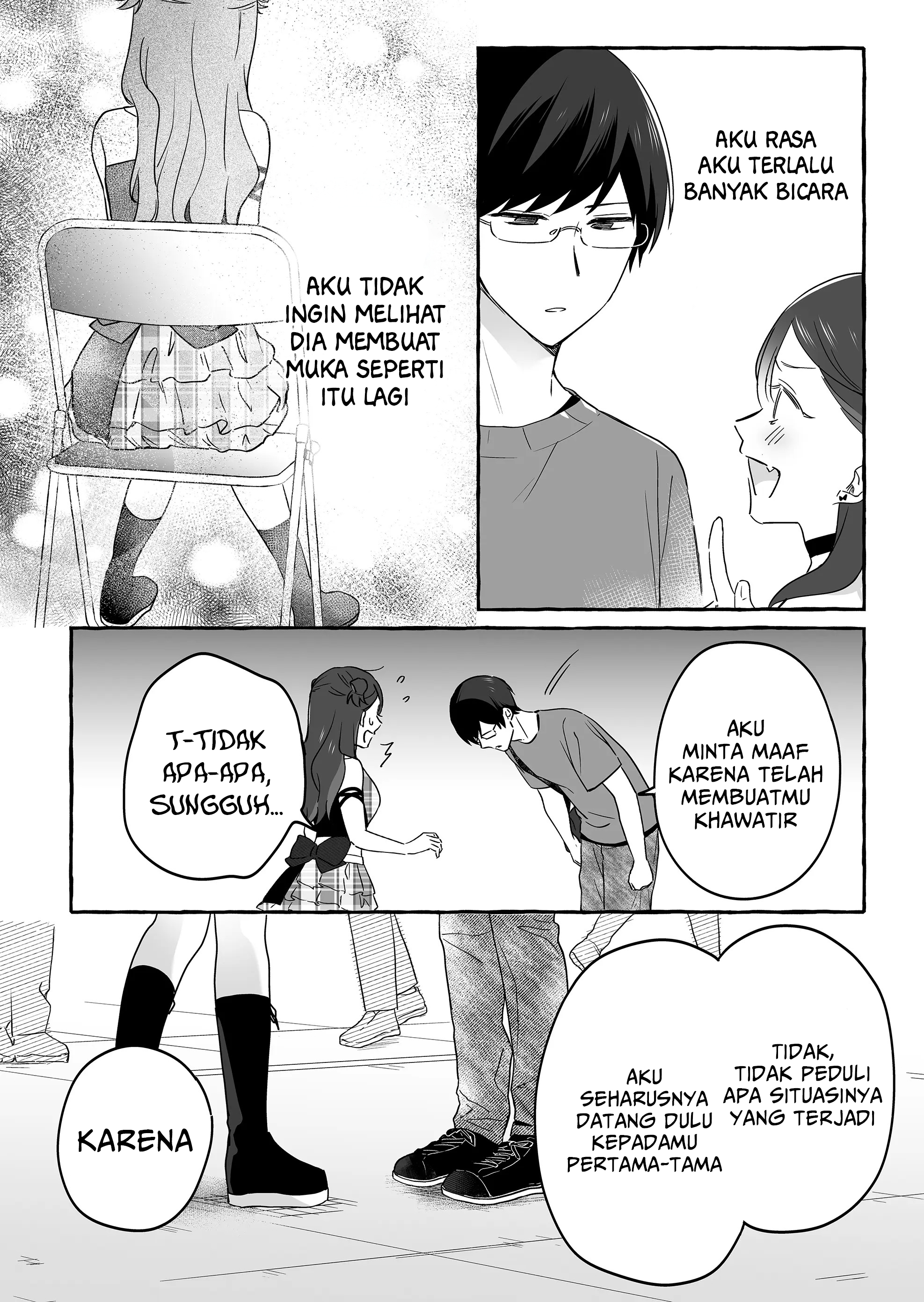 Damedol to Sekai ni Hitori Dake no Fan (Serialization) Chapter 19 Bahasa Indonesia
