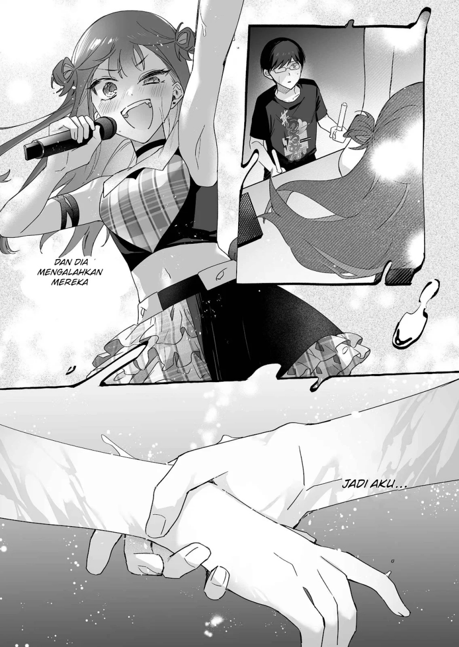 Damedol to Sekai ni Hitori Dake no Fan (Serialization) Chapter 35 Bahasa Indonesia