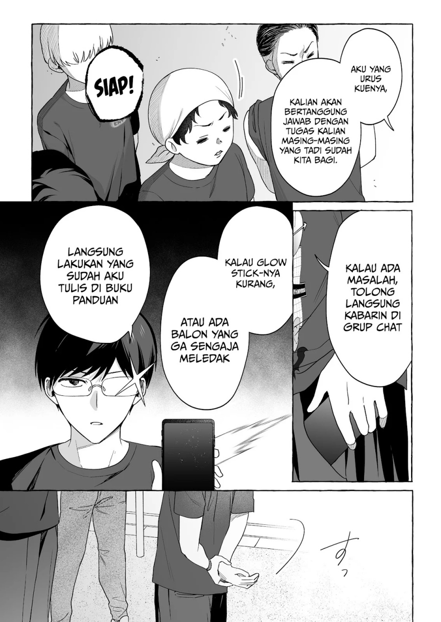 Damedol to Sekai ni Hitori Dake no Fan (Serialization) Chapter 49 Bahasa Indonesia