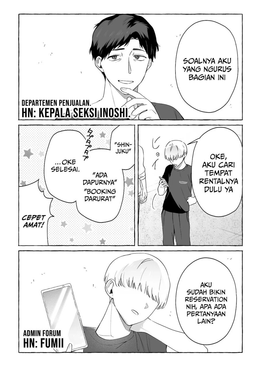 Damedol to Sekai ni Hitori Dake no Fan (Serialization) Chapter 49 Bahasa Indonesia
