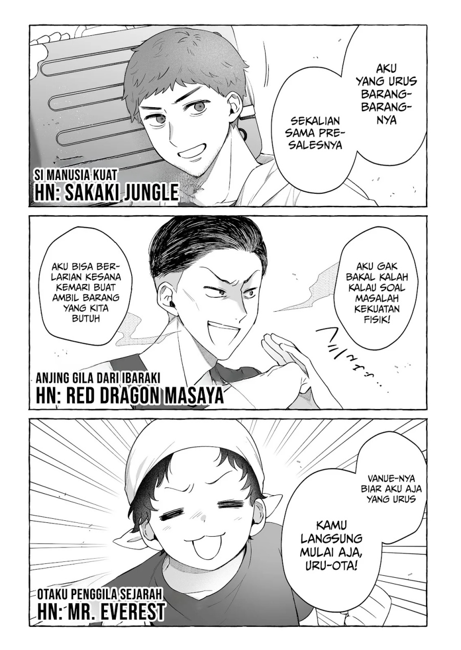 Damedol to Sekai ni Hitori Dake no Fan (Serialization) Chapter 49 Bahasa Indonesia