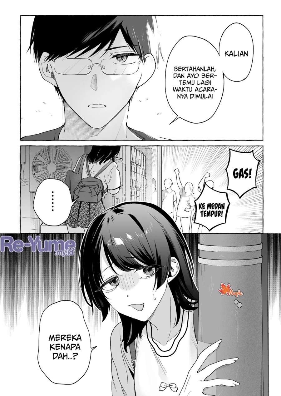 Damedol to Sekai ni Hitori Dake no Fan (Serialization) Chapter 49 Bahasa Indonesia