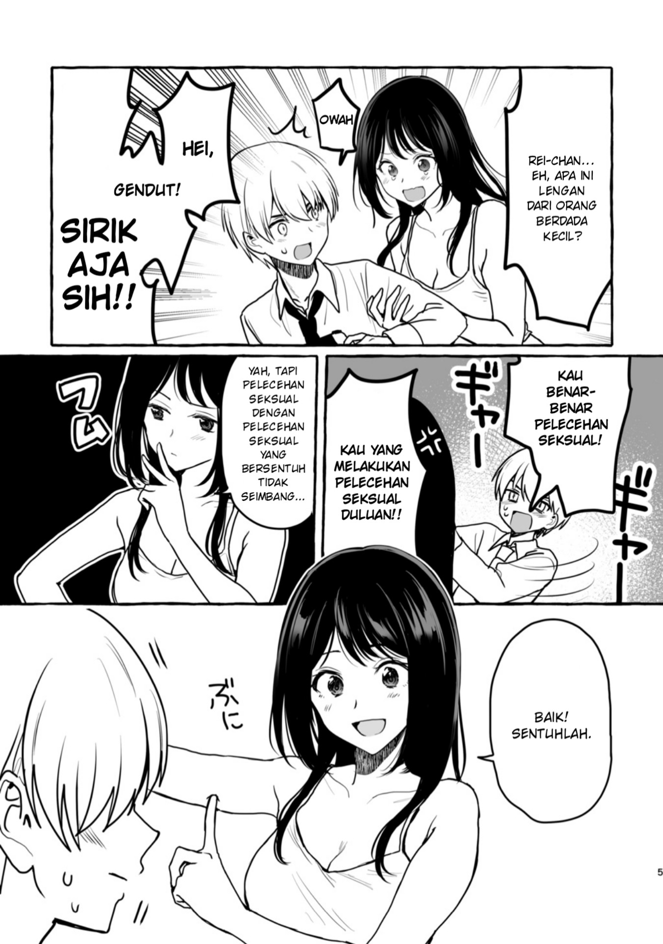 Damena Onee-san demo sukida yo ne? Chapter 01 Bahasa Indonesia