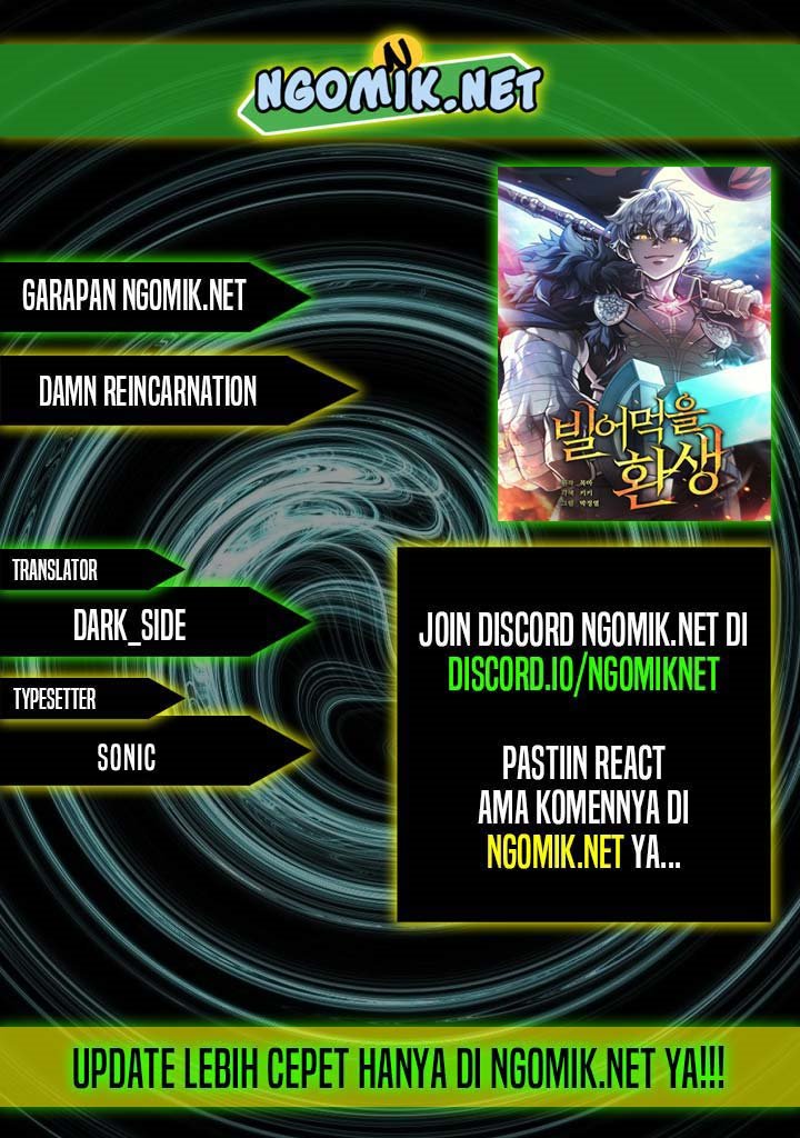 Damn Reincarnation Chapter 55 Bahasa Indonesia