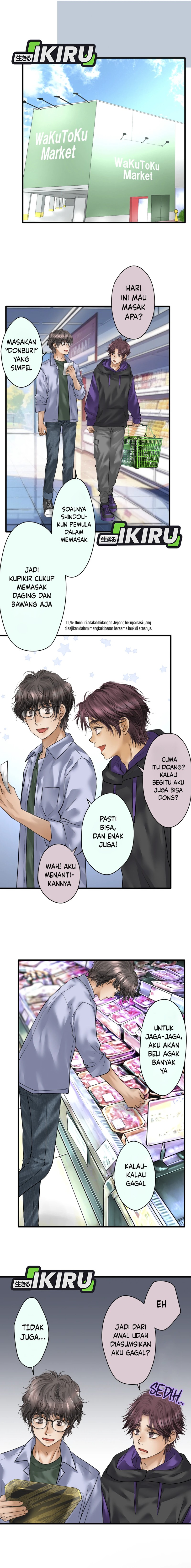 Dan-chan Wa Gohan o Toritai Chapter 03 Bahasa Indonesia